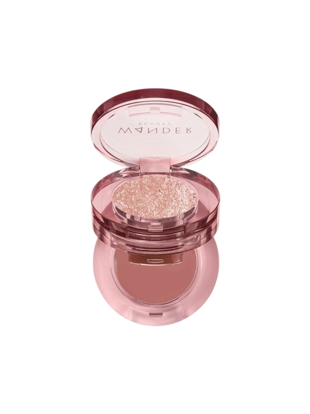 NWT Wander Beauty Double Date Eyeshadow Duo Smitten Swoon Warm Amber Rich Bronze